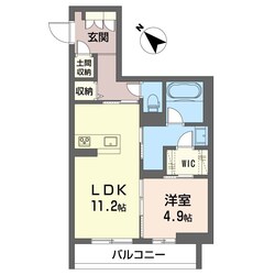 ロンサールステージの物件間取画像